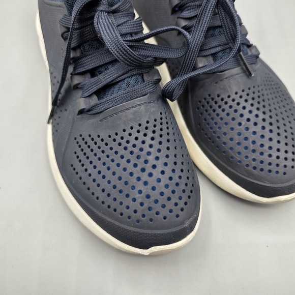 CROCS LiteRide Pacer Sneakers Mens 8 Blue Water Sport Comfort Breathable Shoes - Picture 2 of 12